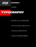 Tschichold Jan The New Typography Eng
