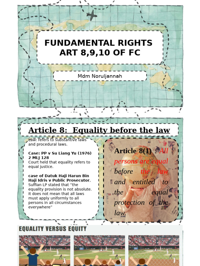 Fundamental Rights in Malaysian Law | PDF | Defamation | Justice