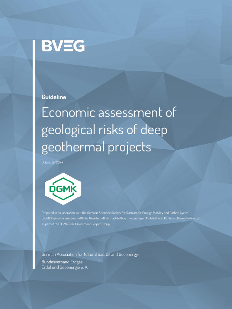 Economic Assessment of Geothermal Risks | PDF | Geothermal Energy ...