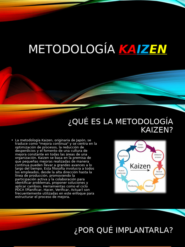Metodología Kaizen: Mejora Continua | PDF | Economias | Business