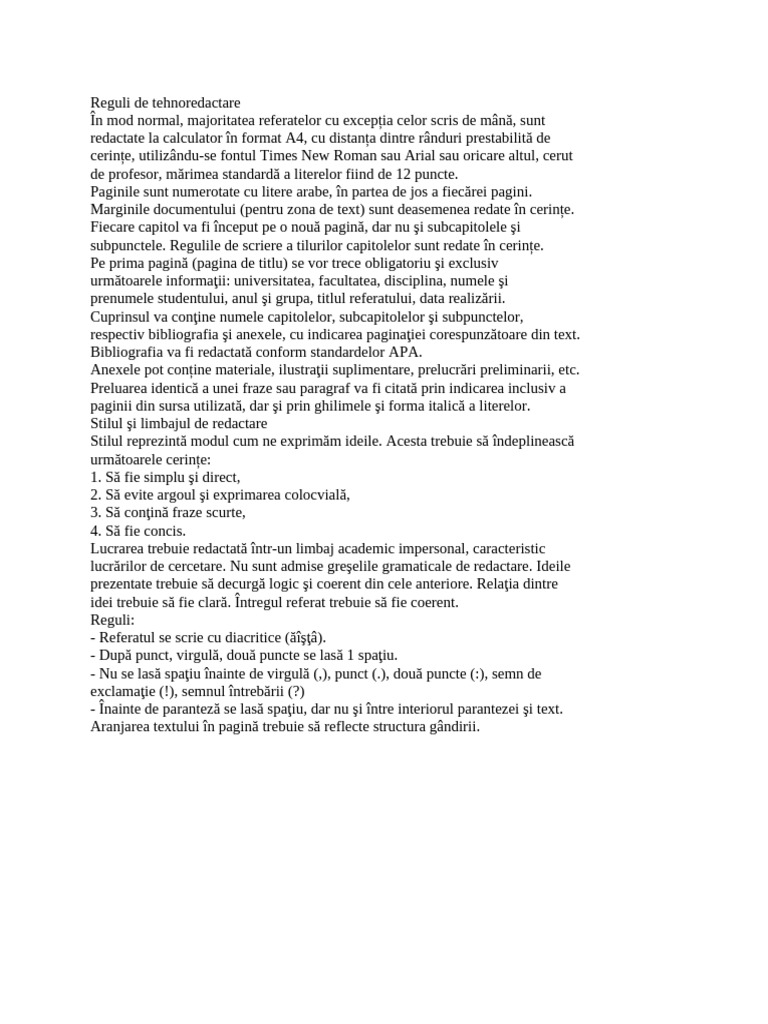Cum Să Scrii Corect | PDF