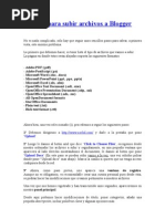 Download Gua Para Subir Archivos a Blogger by mapea80937 SN8266513 doc pdf