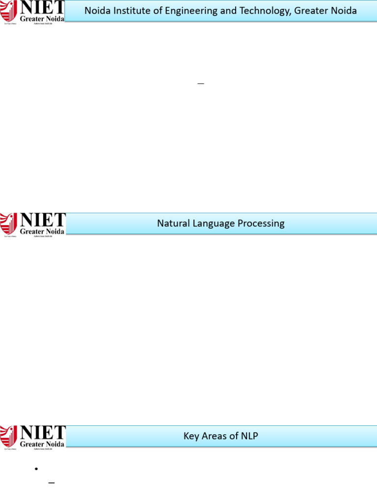 Introduction to Natural Language Processing | PDF | Semantics | Ambiguity