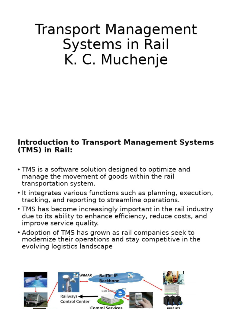 Optimizing Rail Transport Management Systems | PDF | Transport | Cargo