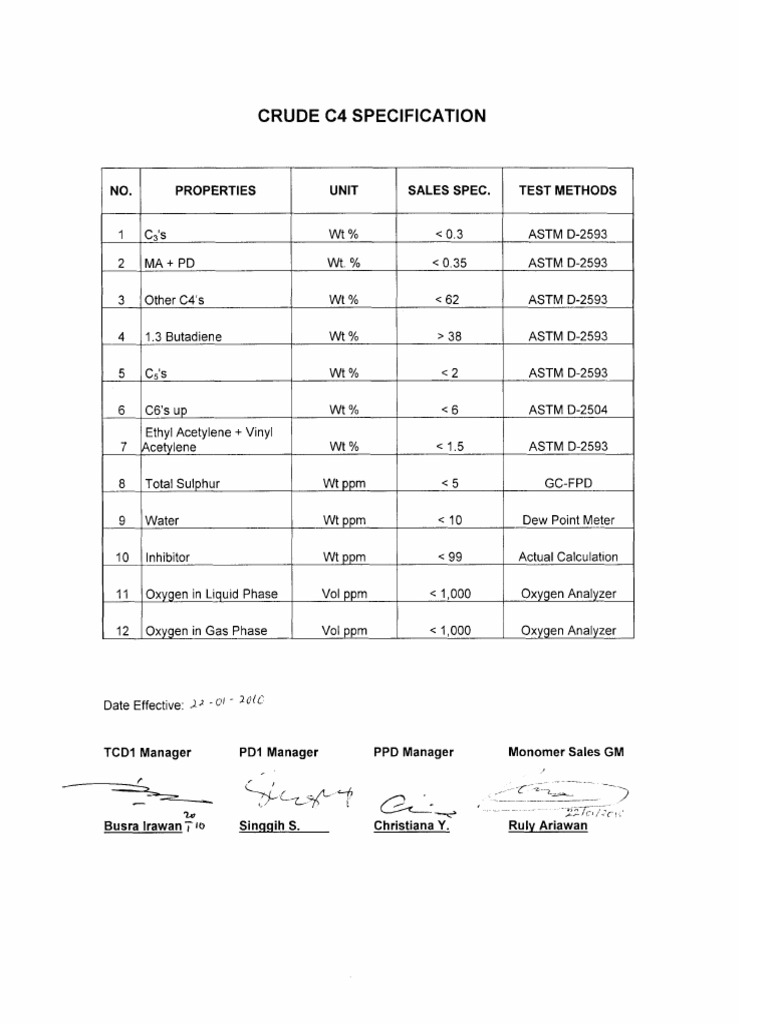 c4 Specification | PDF