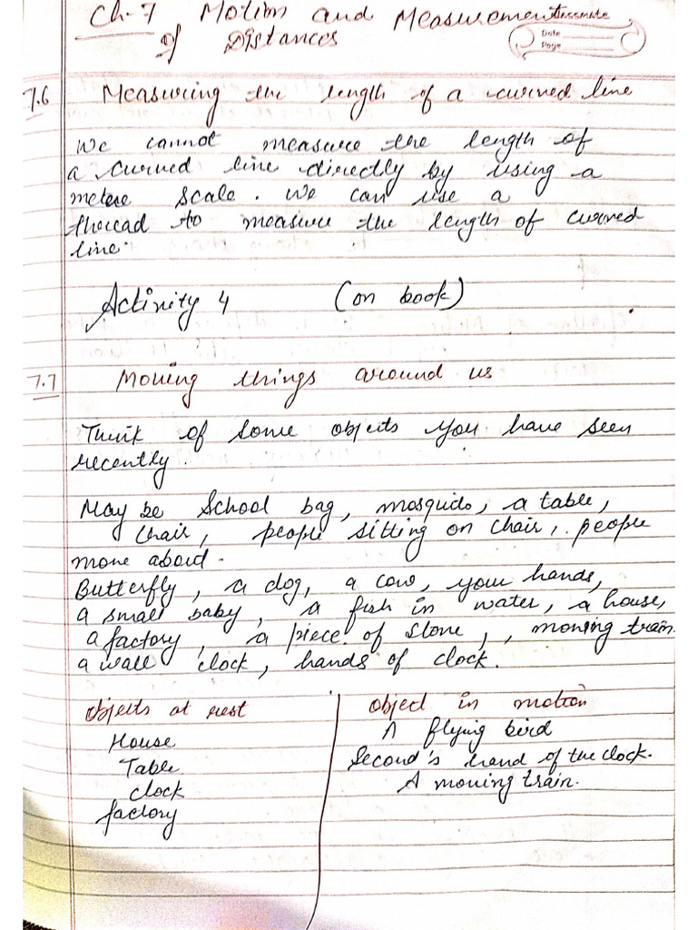 Science CH 7 Notes | PDF