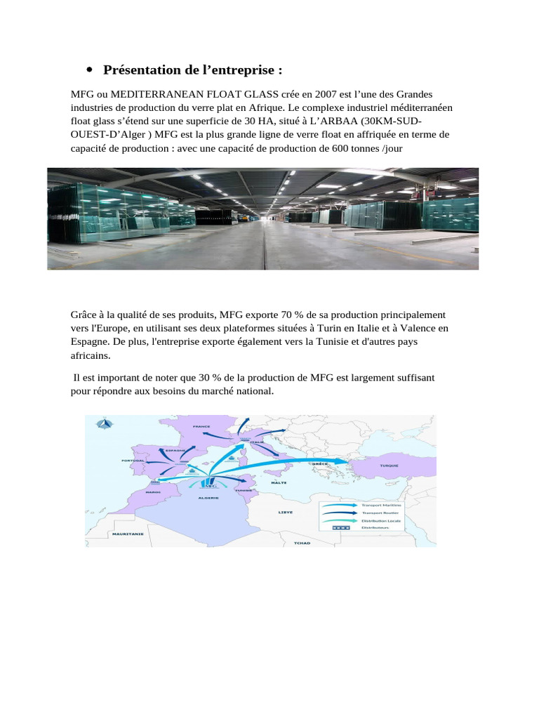 MFG : Leader Africain du Verre Float | PDF | Pulvérisation cathodique ...