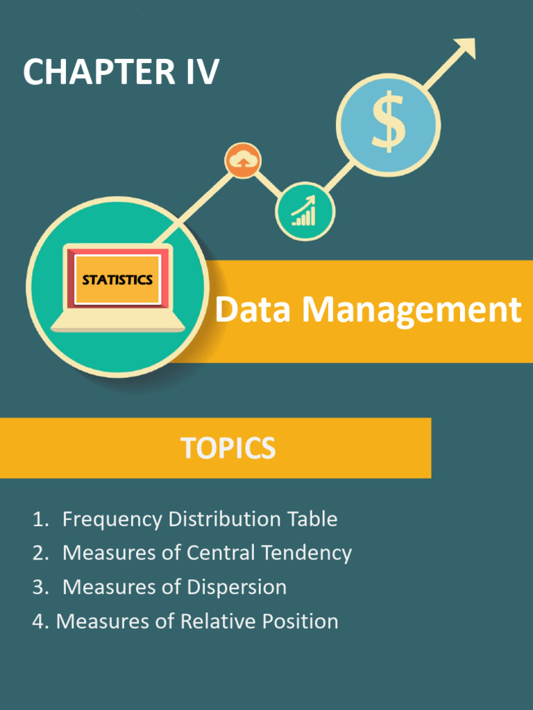 Data Management: Statistical Tools Guide | PDF | Summation | Mean