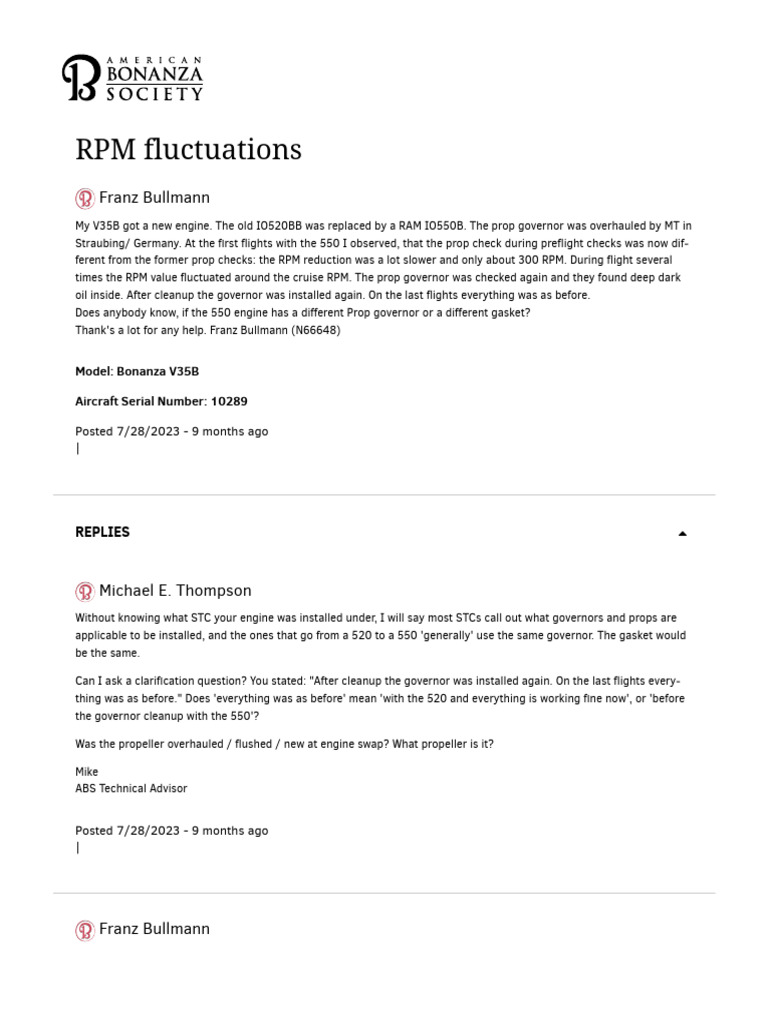 RPM Fluctuations | PDF | Mechanical Engineering