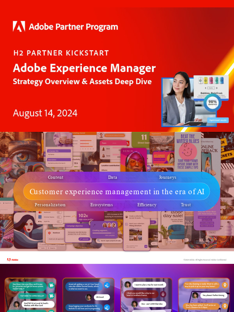 Webinar Adobe Experience Manager Strategy Overview | PDF | Artificial ...