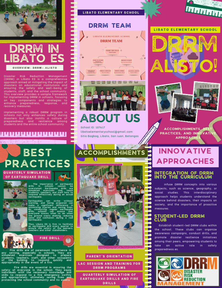 DRRM Leaflet | PDF | Emergency Management