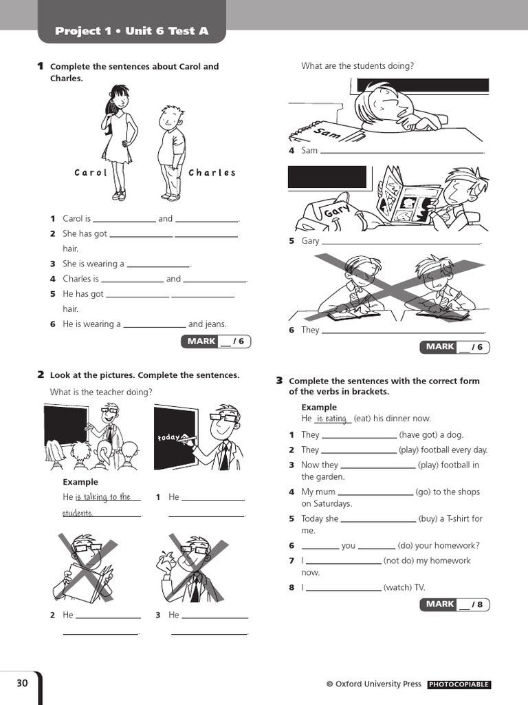 Project 1 Unit 6 Parallel Tests | PDF | Linguistics
