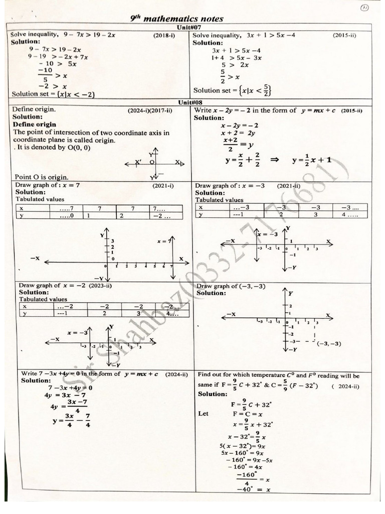 Maths 9 Notes 21-Nov-2024 12-44-50 (1) - 20 | PDF