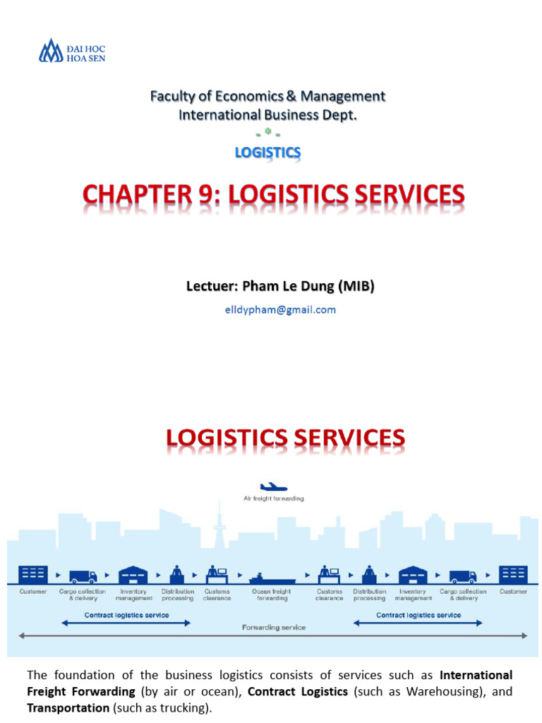 Blue Line Logistics Overview | PDF | Cargo | Logistics
