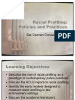 Persuasive essay racial profiling