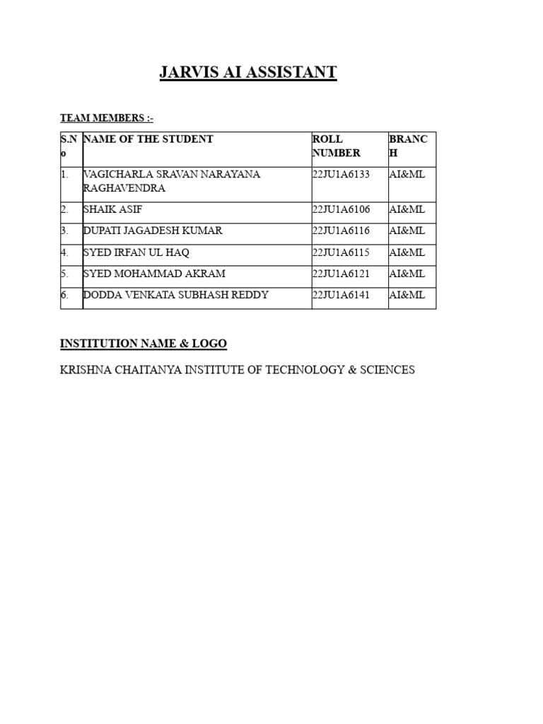 Jarvis Pdf Speech Synthesis Software Testing