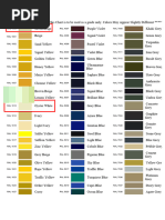 Cores Ral Vs Munsell | PDF