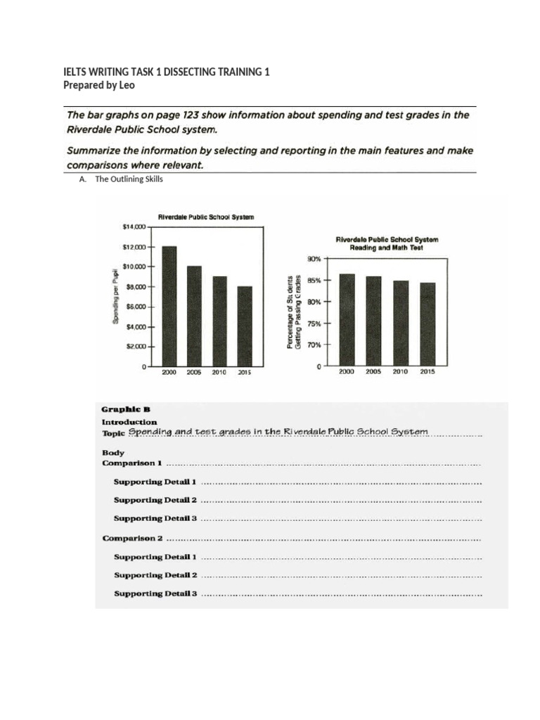 IELTS Writing Task 1 Guide | PDF