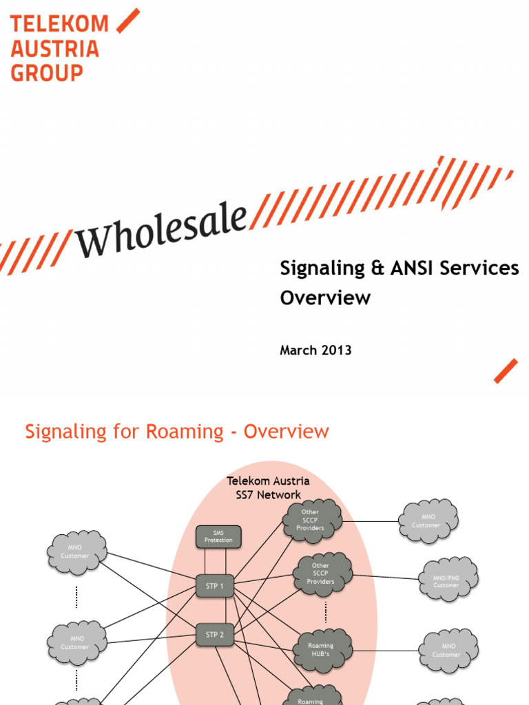 Signaling and SMS Protection Overview | PDF | Telecommunications ...