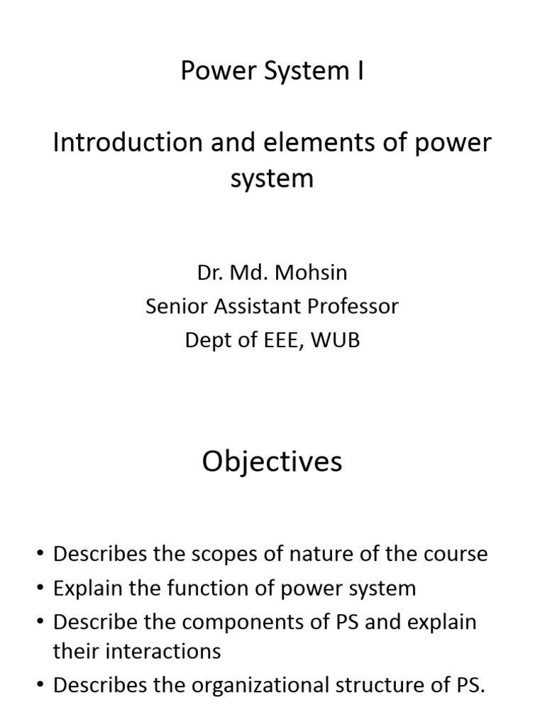 Power Systems for EEE Students | PDF | Electric Power Transmission | Watt