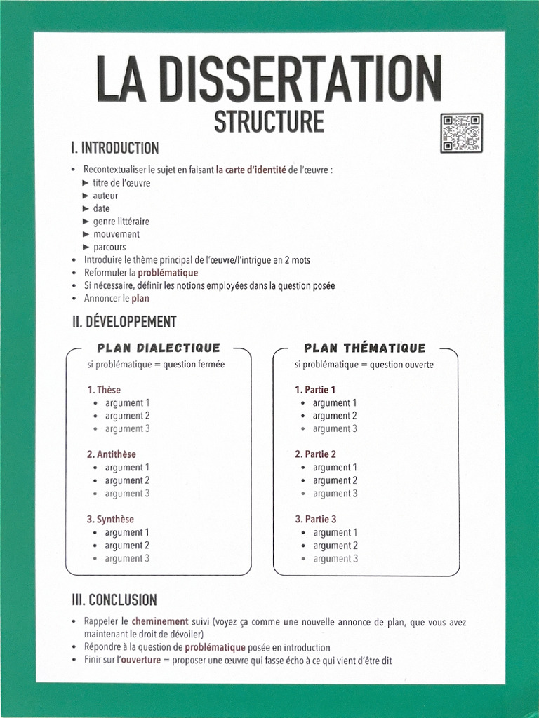 La Dissertation 2 | PDF