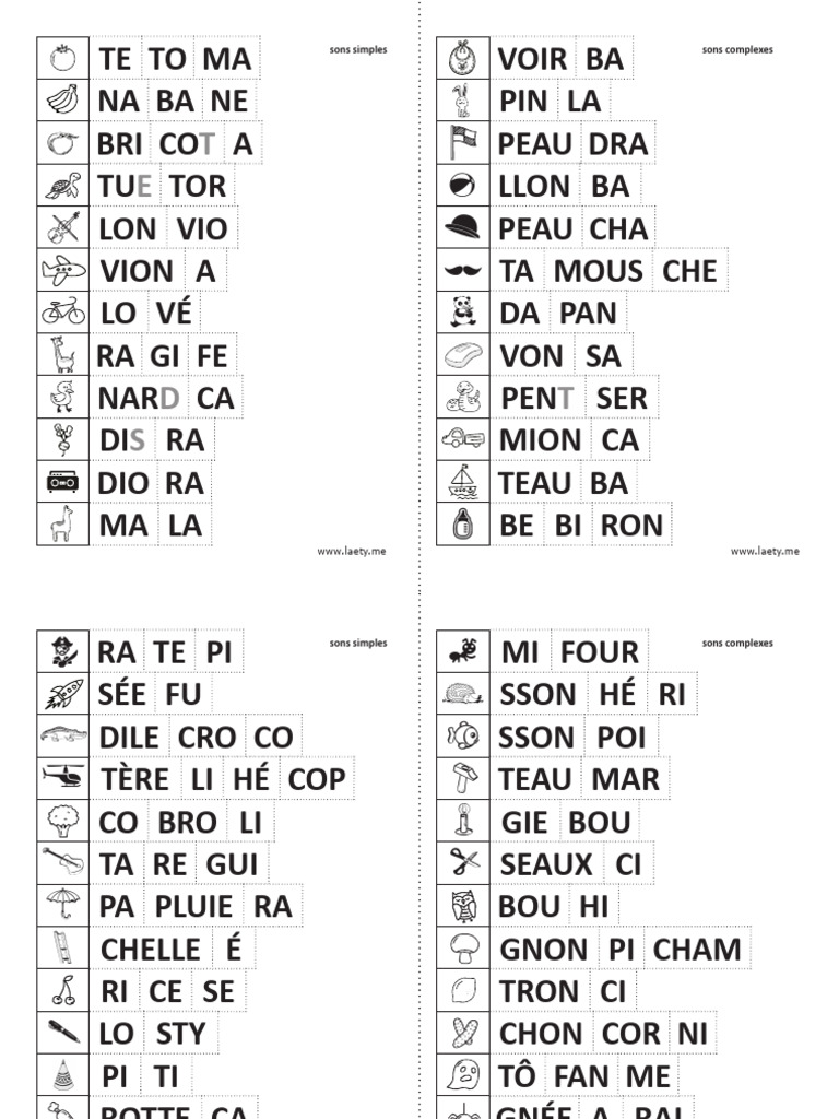 Sons Simples et Complexes: Guide | PDF