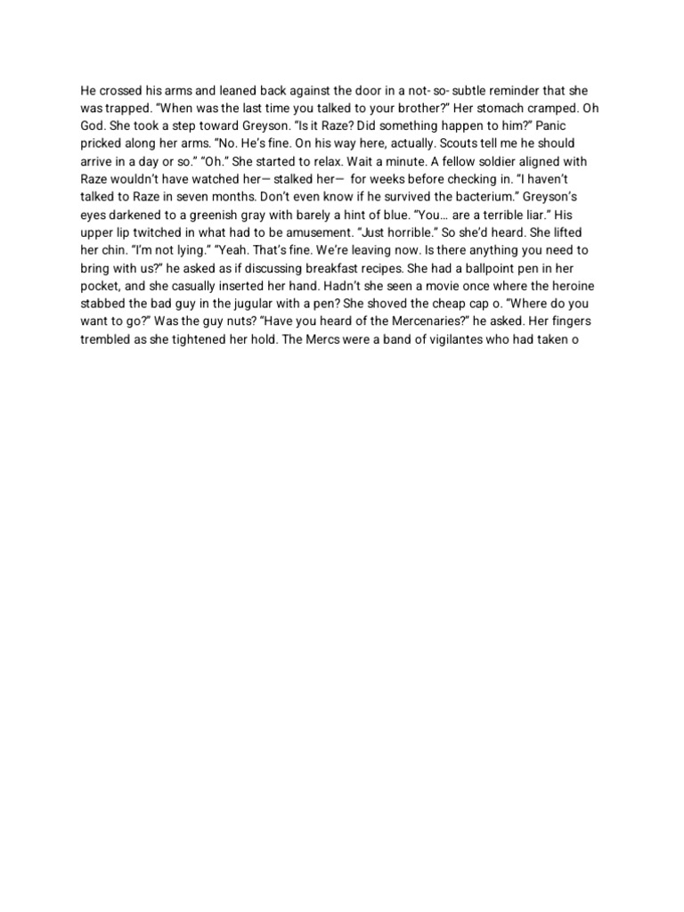 He Crossed His | PDF