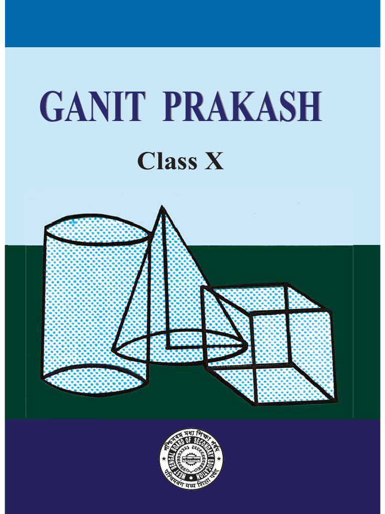 Ganit Prakash: Class X Mathematics Guide | PDF | Circle | Triangle