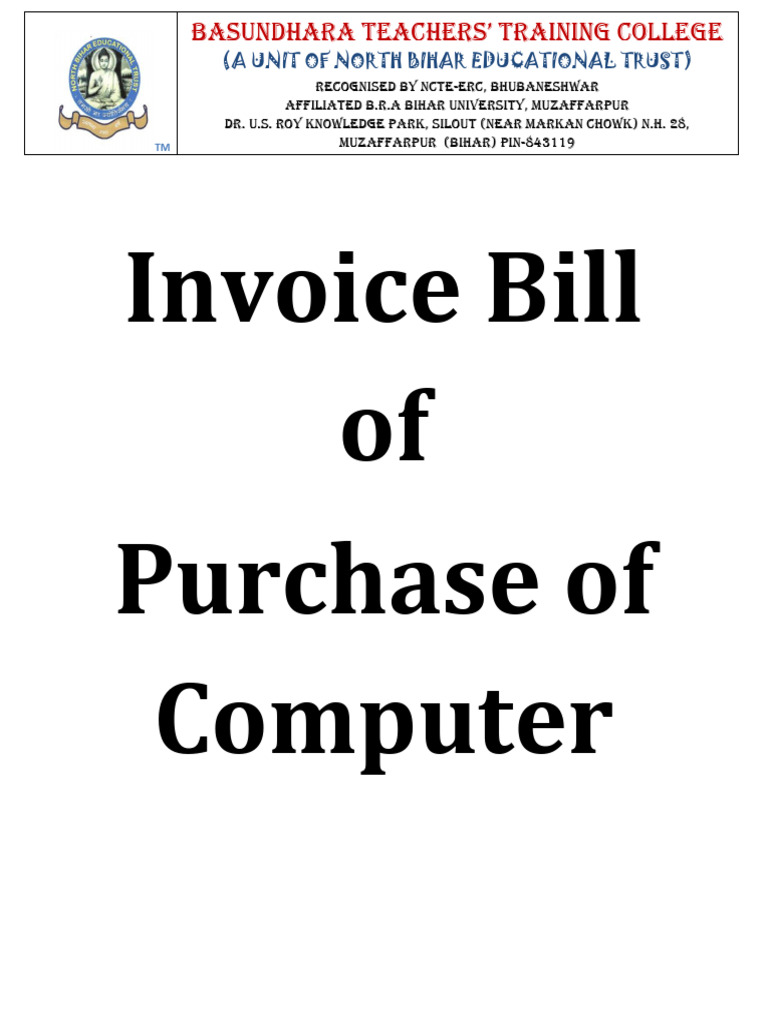 Computer Bill Stock Registr PDF