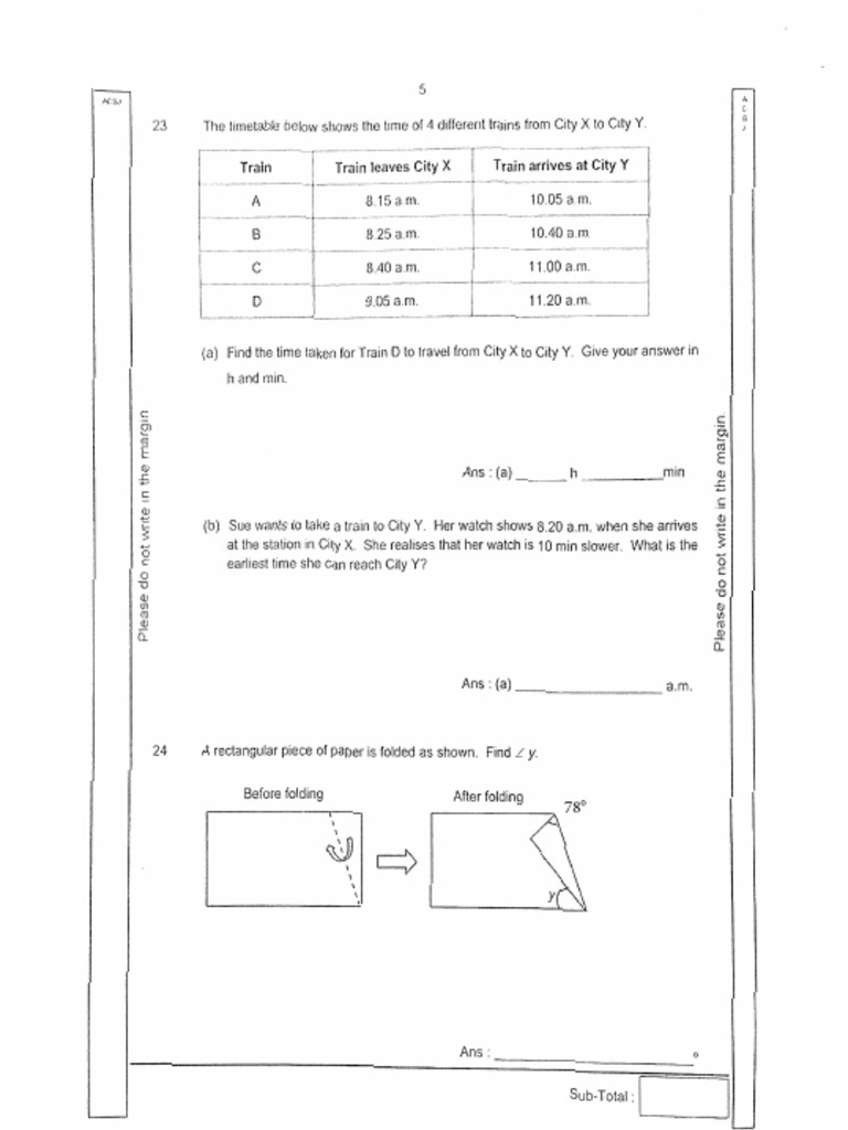 Q24P6 Maths Prelim 2024 ACSJ Exam Papers | PDF