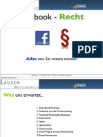 Facebook Recht & Datenschutz