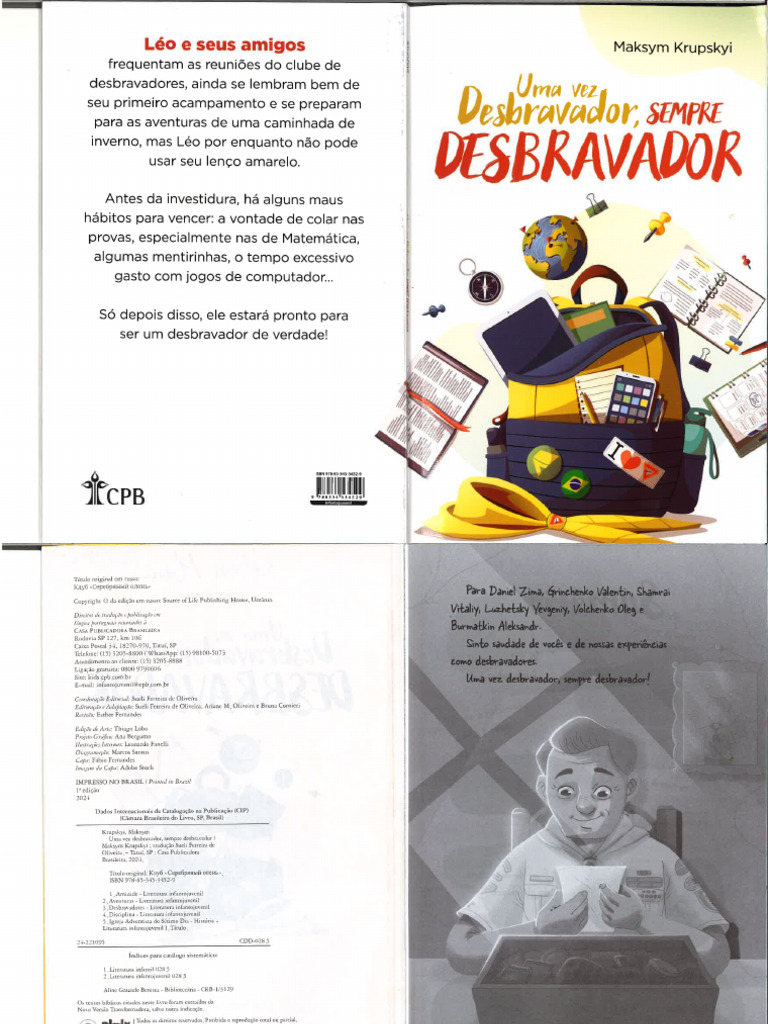 Livro Do Ano - 2025 - UMA VEZ DESBRAVADOR, SEMPRE DESBRAVADOR | PDF