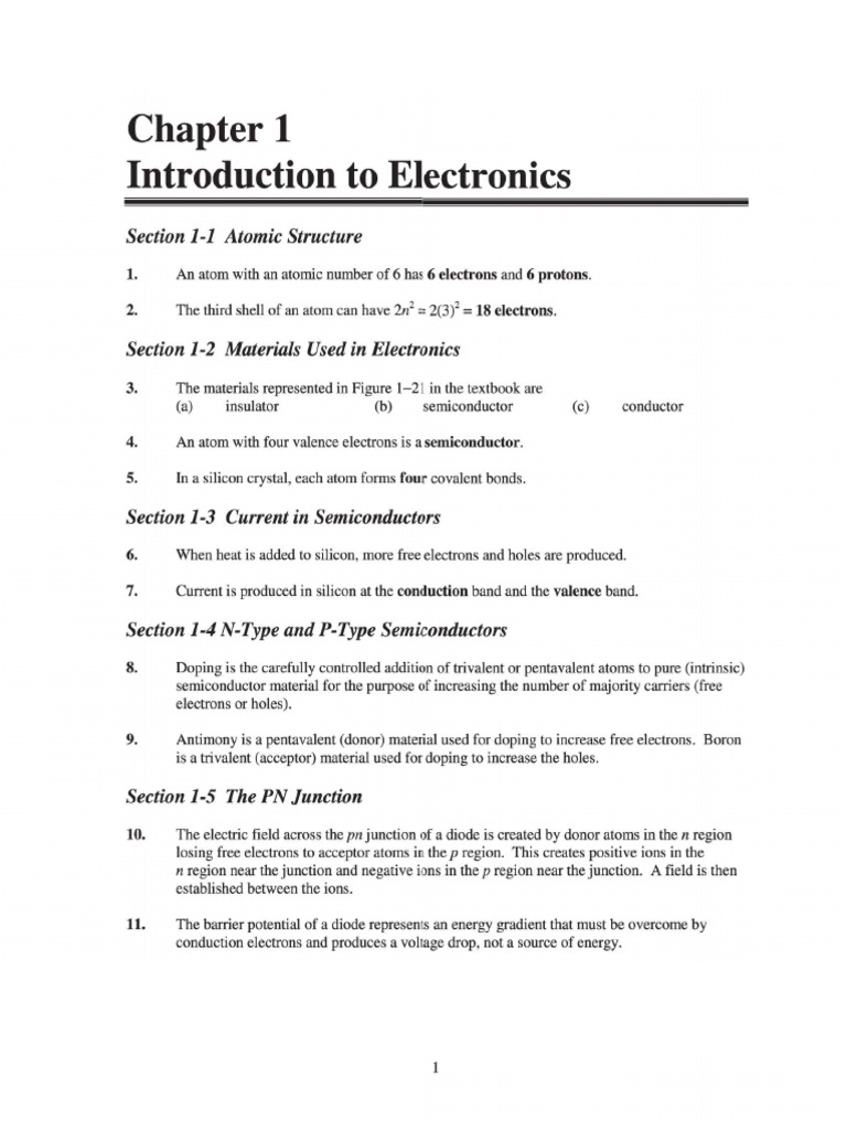 The Solution of The Book From CH 1 To CH 4 | PDF