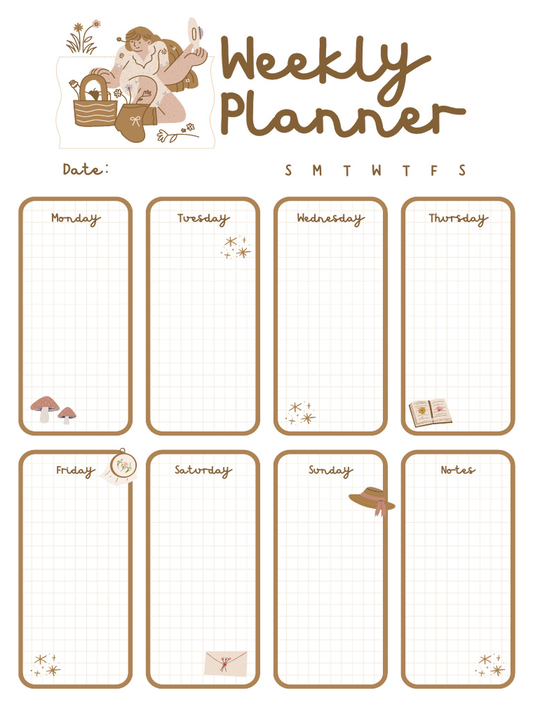 Weekly Planner for Busy Schedules | PDF