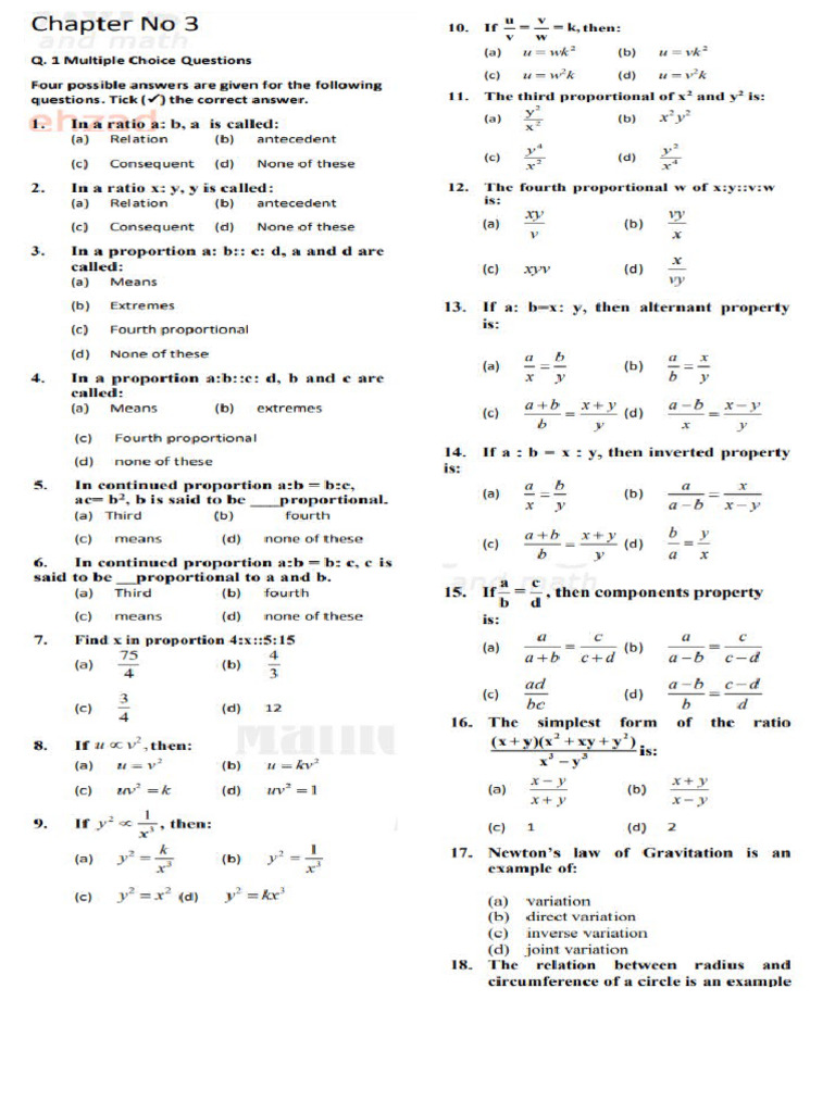 10 Class Test | PDF