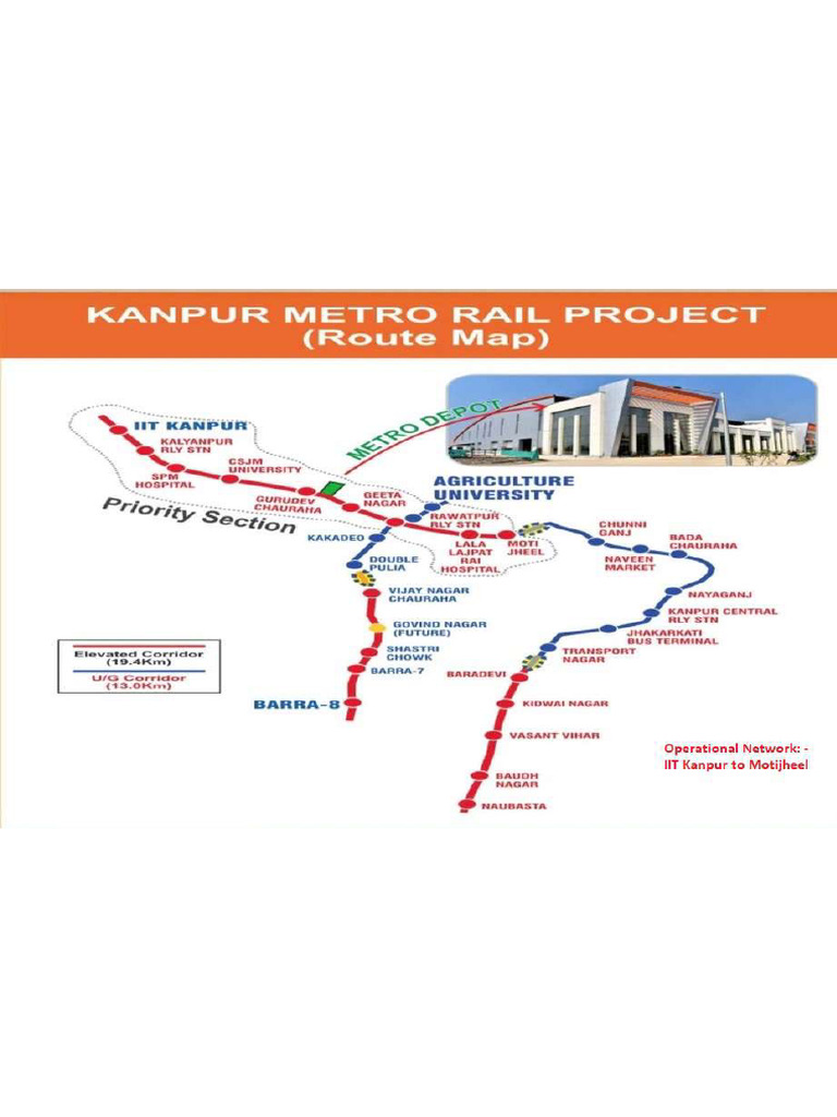 Route Map Kanpur | PDF