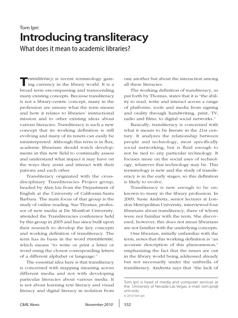 Texto Transletramento 8 | PDF | Learning | Communication