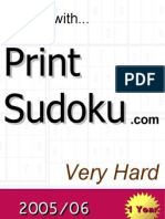 A Year With... : Print Sudoku