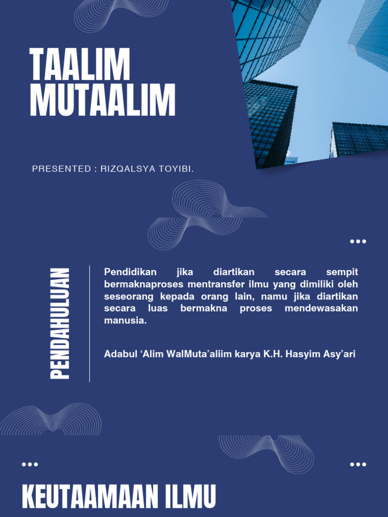 Blue and White Modern Simple Group Project Presentation | PDF