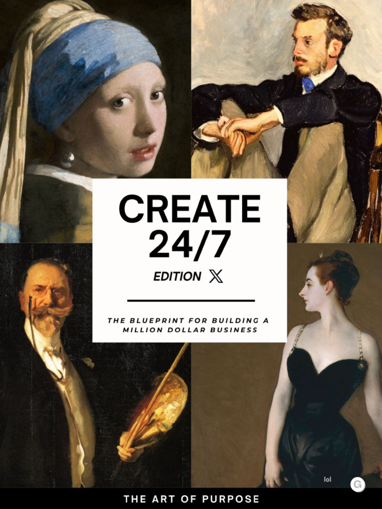 Create 24 7 the blueprint for building a million dollar business