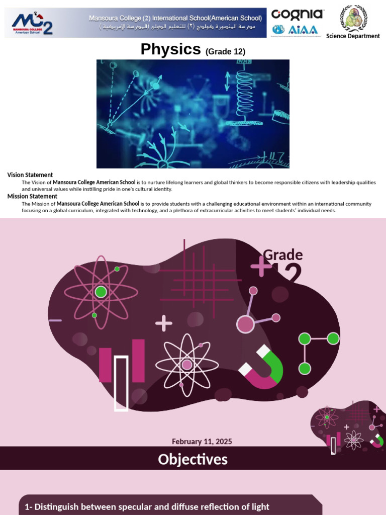 Curved Mirrors: Reflection and Image Properties | PDF | Mirror | Light