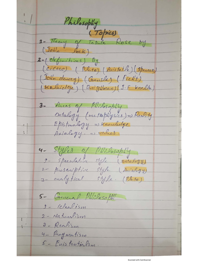 Philosophy CMPLT Chaptr | PDF