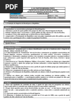 Plano da Aula 1 - Imperio para República