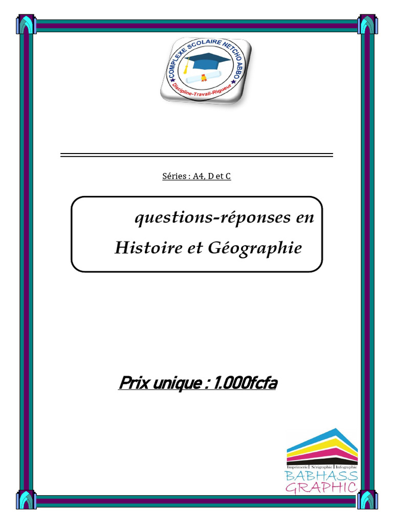 Questions-Réponses Histoire-Géo Bac 2023 | PDF | Guerre froide ...