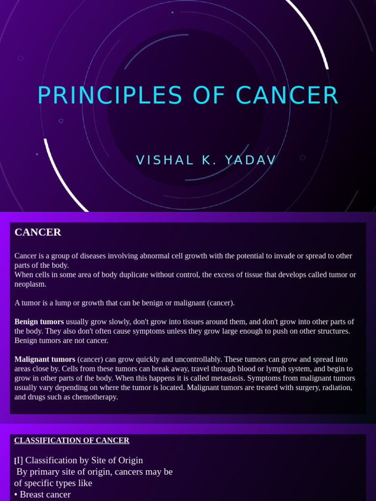 Understanding Cancer: Types and Treatments | PDF | Cancer | Neoplasms