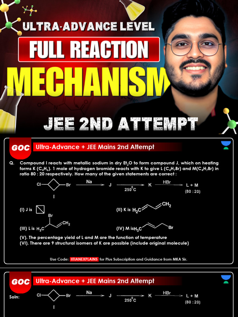 Organic Reaction Mechanisms and Isomers | PDF | Chemical Reactions | Isomer