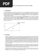 Composition of Concurrent Forces[1]Force Table