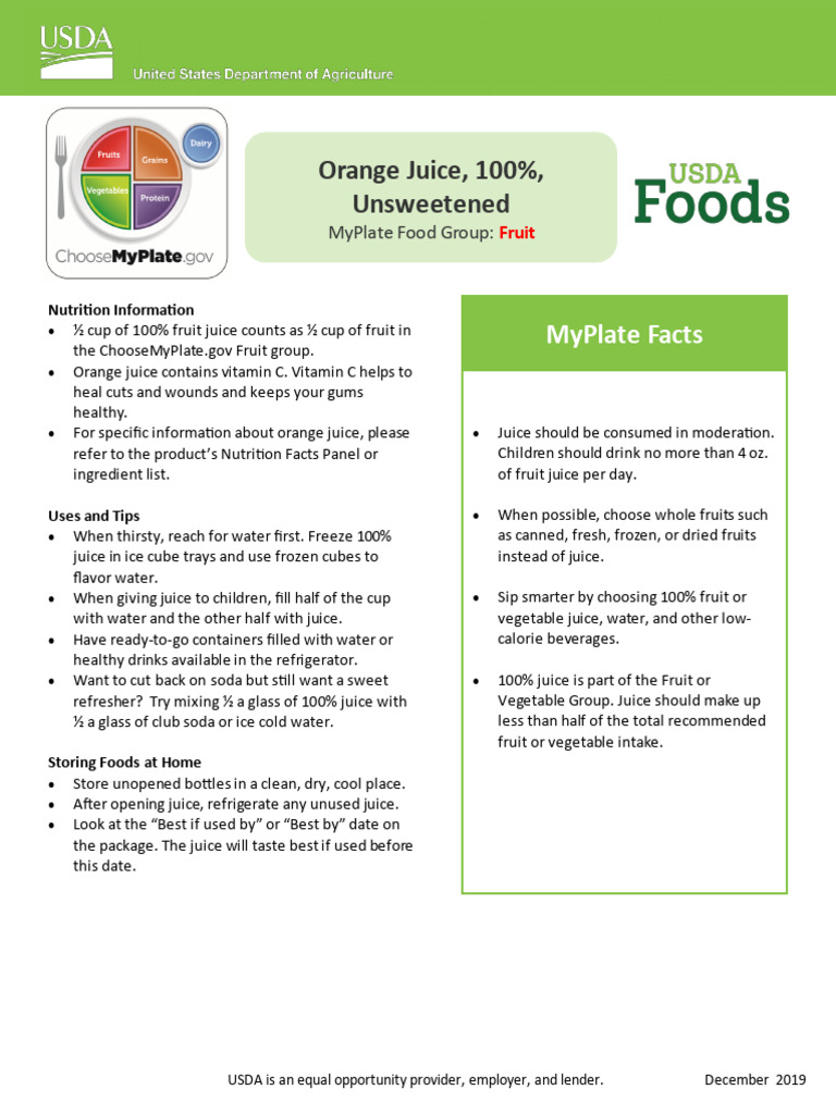 Benefits and Recipes for Orange Juice | PDF | Juice | Diet & Nutrition
