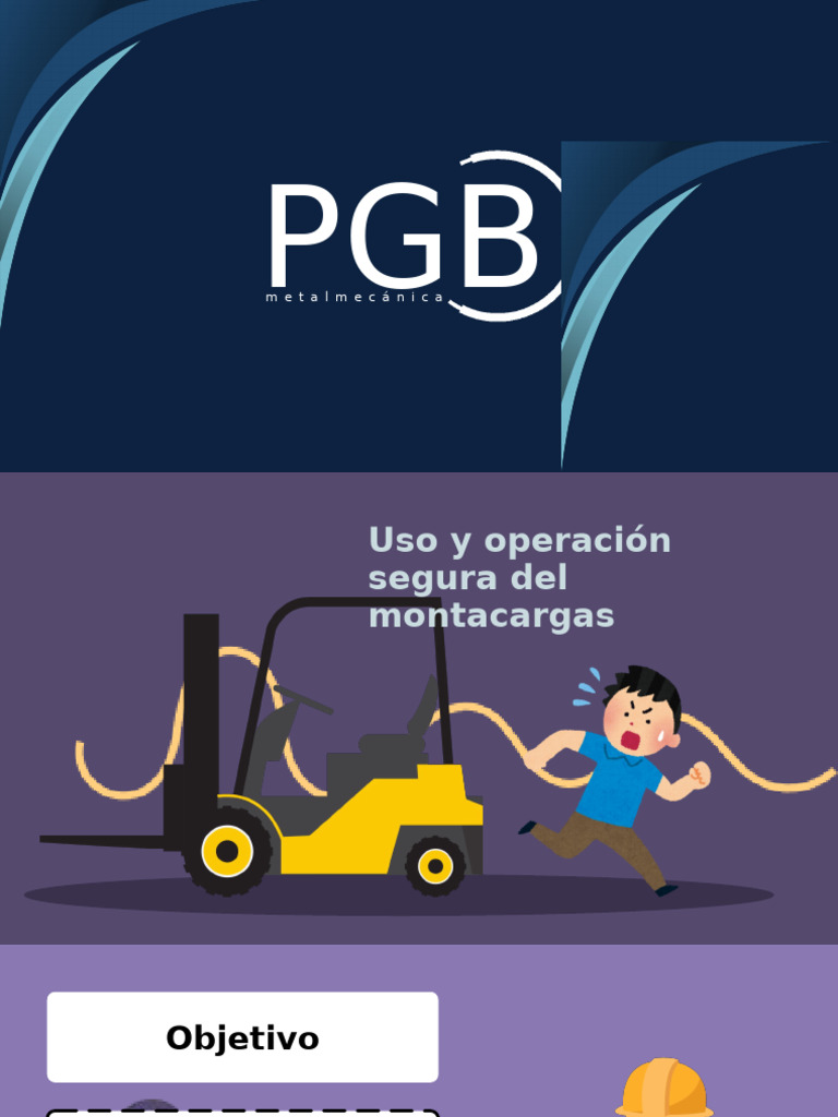 Seguridad en la Operación de Montacargas | PDF | Máquina elevadora ...