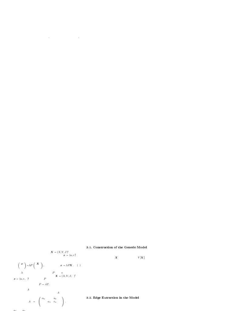Head Pose Estimation from 2D Images | PDF | Equations | Matrix ...